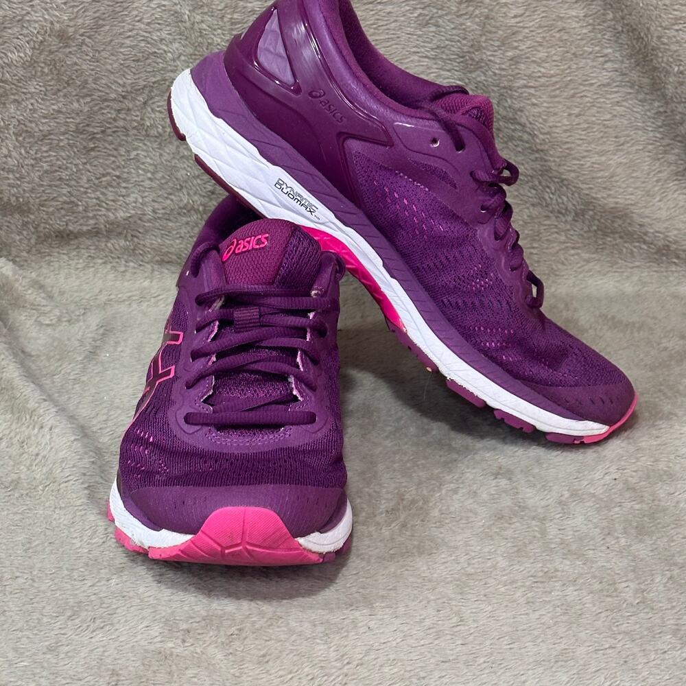 ASICS Gel Kayano 24 Womens Running Shoes Purple Pink Athletic Sneakers Size 8